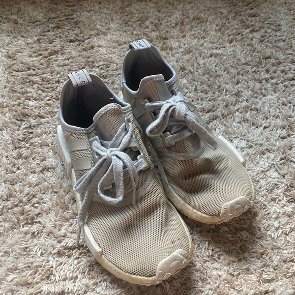 Adidas Boost Gray Sneakers - Picture 1 of 4